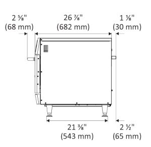 Copa Express Product Dimensions