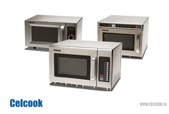 Commercial microwave ovens by Celcook
